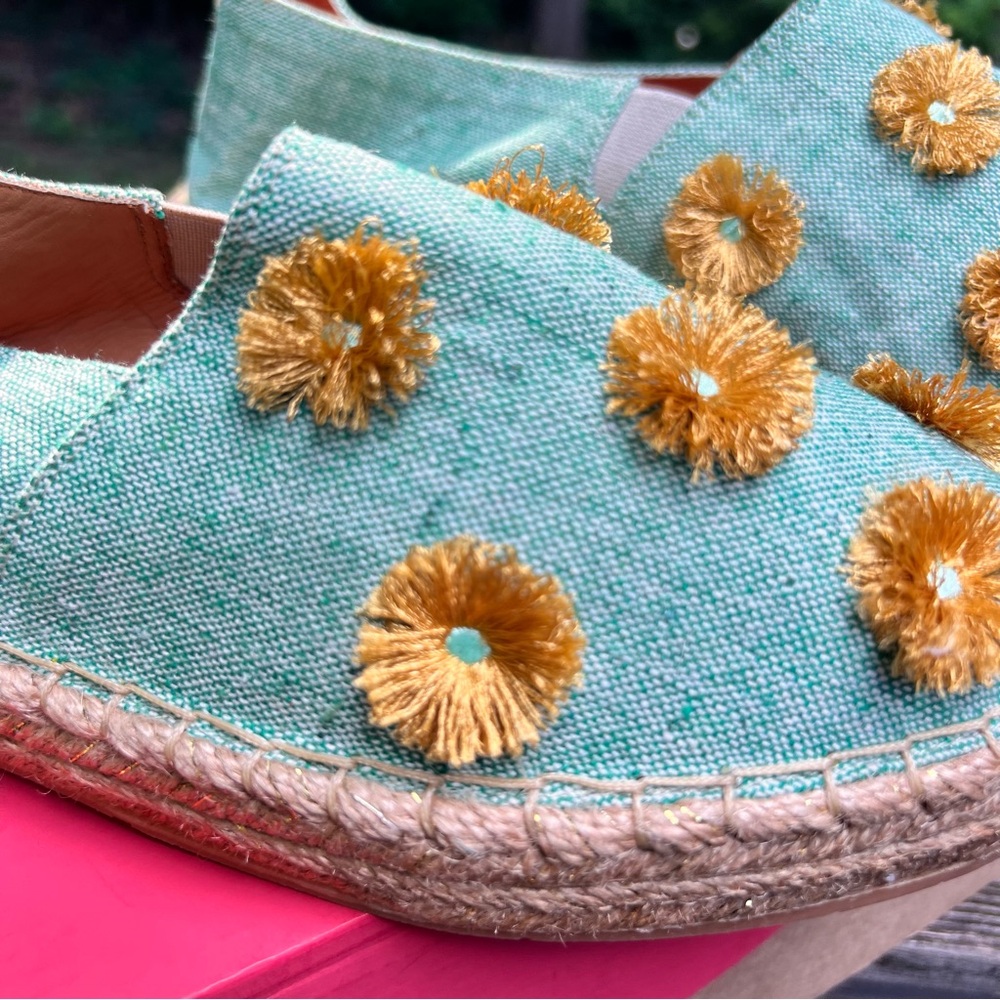 Silvia Cobos SC SOIL MOCASINES Leather Flat Espadrilles Women’s Sz 9 NEW - Picture 9 of 12